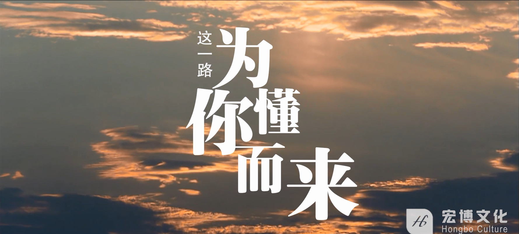 这一路为懂你而来